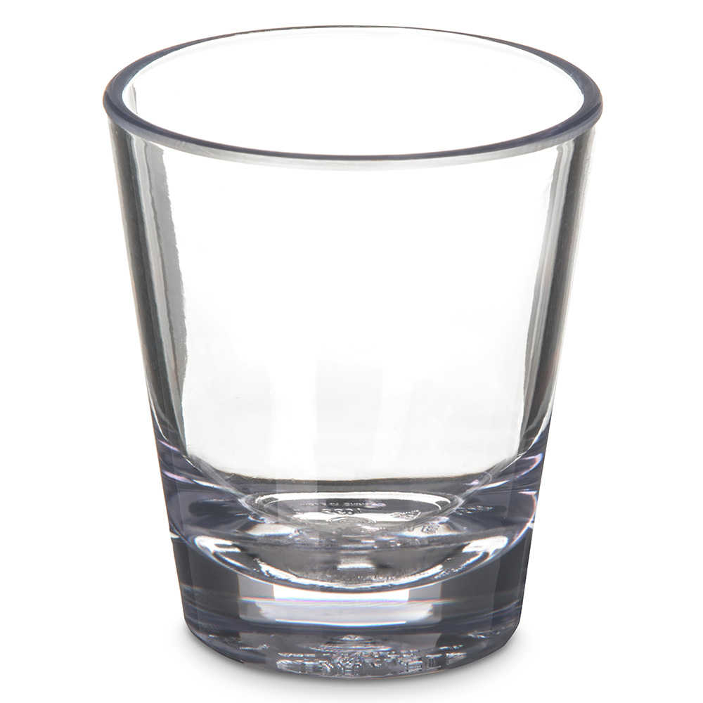 clear shotglass